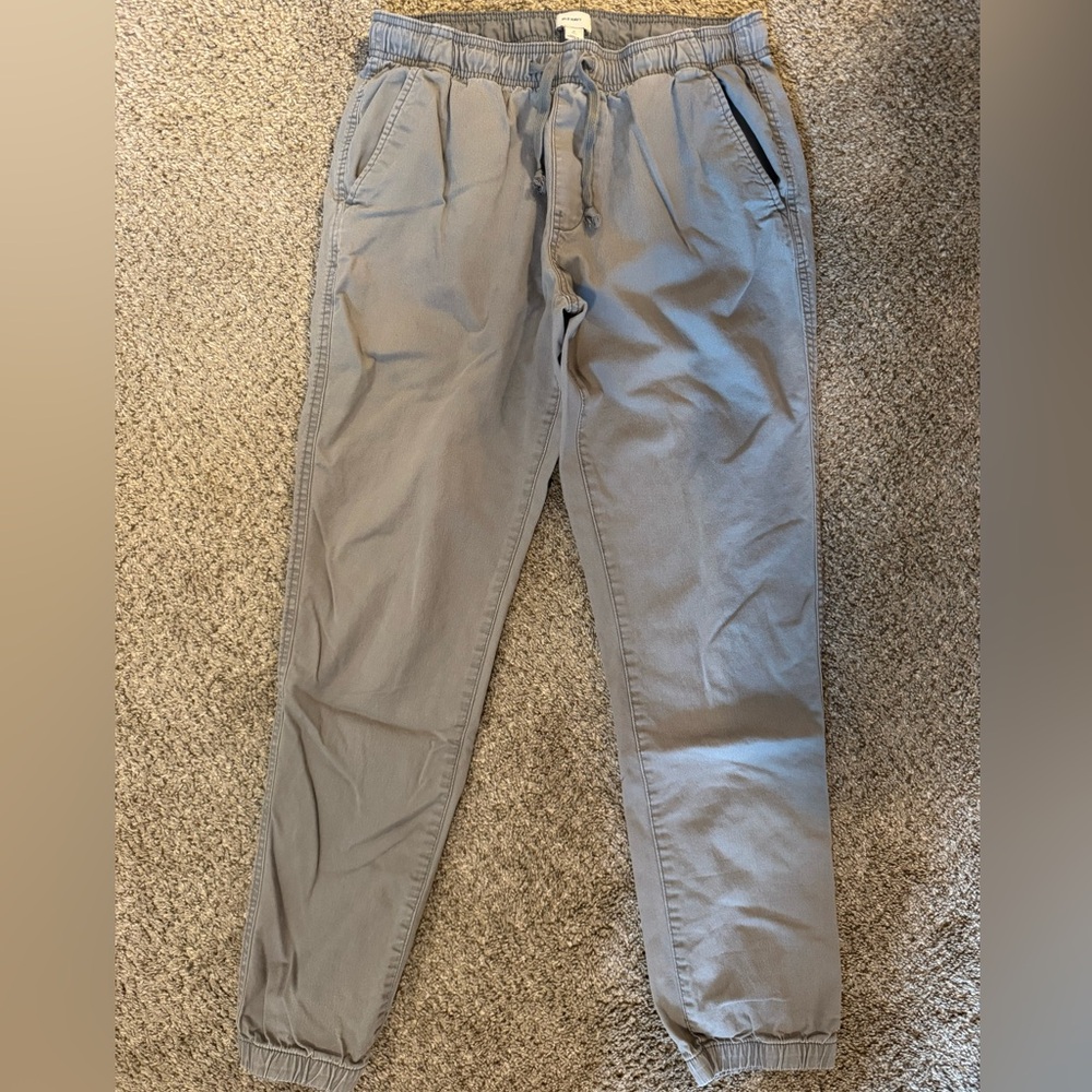 Old Navy Men's Light Gray Chinos MT